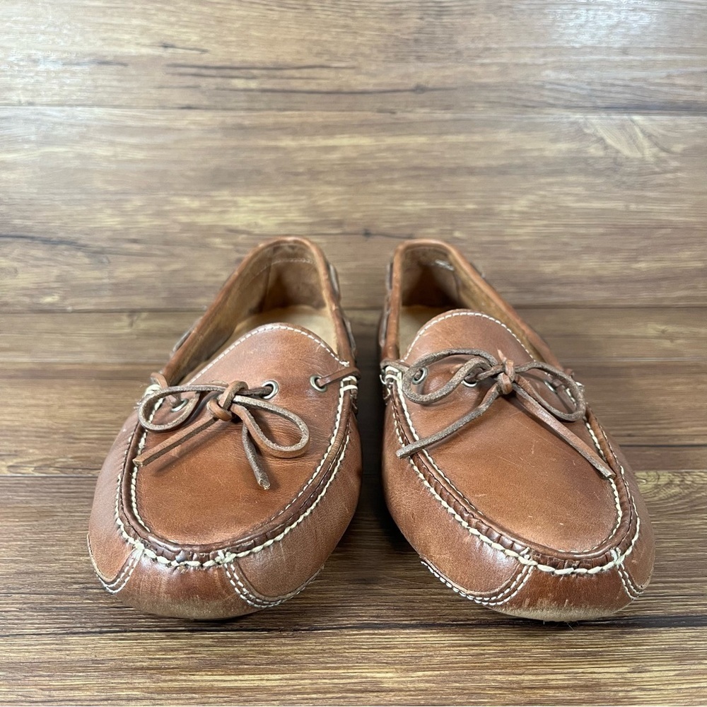 Cole Haan Gunnison Brown Leather Slip-On Driving Mocs Loafers Men’s‎ Size 11.5 - Picture 2 of 8